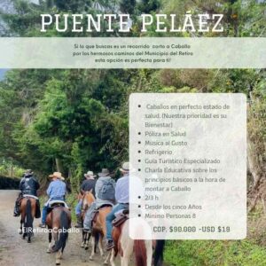 El retiro a caballo puente pelaez